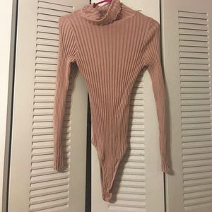Kendall & Kylie turtle neck body suit